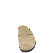 Hermes Camel Beige Go Mules Suede Goatskin 38.5