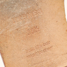 Hermes Bordeaux Oran Sandals 38.5