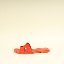 Hermes Coquelicot Oran Sandal 38.5