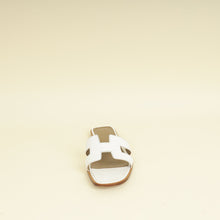 Hermes Blanc Oran Sandal 38.5