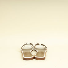 Hermes Blanc Oran Sandal 38.5