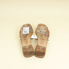 Hermes Blanc Oran Sandal 38.5