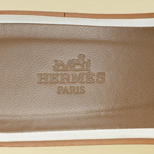 Hermes Blanc Oran Sandal 38.5