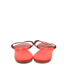 Hermes Red Lisboa Sandals 38.5