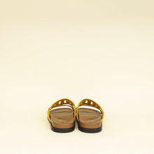 Hermes Bicolor Suede Goatskin Extra Sandal 38.5
