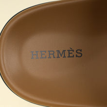 Hermes Bicolor Suede Goatskin Extra Sandal 38.5