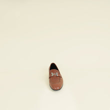 Hermes Gold Paris Goatskin Loafer 38.5
