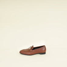 Hermes Gold Paris Goatskin Loafer 38.5