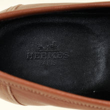 Hermes Gold Paris Goatskin Loafer 38.5