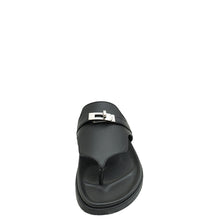Hermes Noir Empire Sandal 38.5