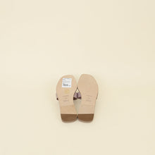 Hermes Rose Porcelaine Oran Sandals 38.5