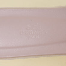 Hermes Rose Porcelaine Oran Sandals 38.5