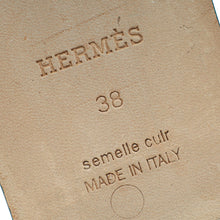 Hermes Vert Oxford Suede Oran Sandal 38