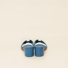 Hermes Bleu Oasis Sandal 38