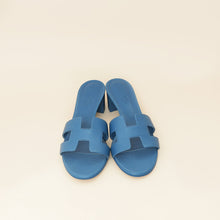Hermes Bleu Oasis Sandal 38