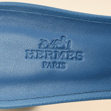 Hermes Bleu Oasis Sandal 38