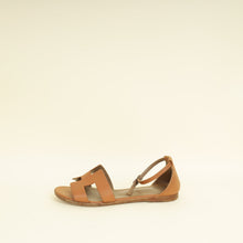 Hermes Gold Santorini Sandals 38