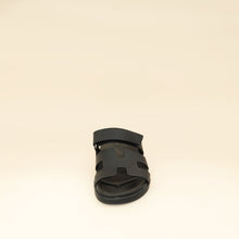 Hermes Noir Chypre Sandal 38