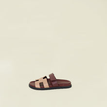 Hermes Bicolor Chypre Sandals 38