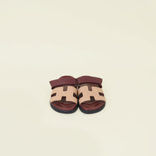 Hermes Bicolor Chypre Sandals 38