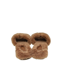 Hermes Naturel Shearling Oran Sandal 38