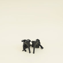Hermes Noir Karma Sandal 38