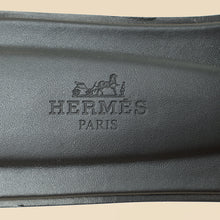 Hermes Black Oran w/ Stud Details 38