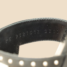 Hermes Black Oran w/ Stud Details 38
