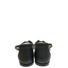 Hermes Noir Santorini Sandals 38