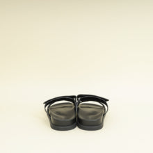 Hermes Noir Chypre Sandal 38