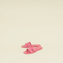Hermes Rose Bonbon Oran Sandal 38