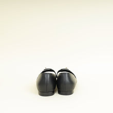 Hermes Noir Kelly Ballet Flat 38