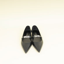 Hermes Noir Kelly Ballet Flat 38