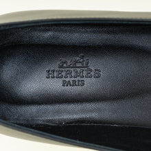 Hermes Noir Kelly Ballet Flat 38