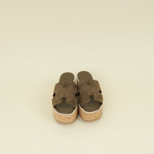 Hermes Vert Toundra Eze 30 Sandal 38