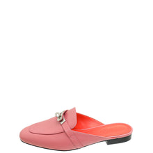 Hermes Rose Aphrodite Oz Mule 38