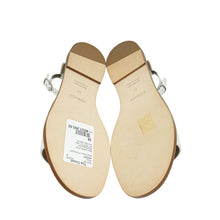 Hermes Blanc Santorini Sandal 38