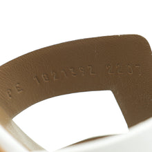 Hermes Blanc Santorini Sandal 38