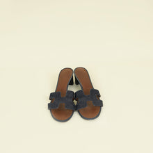 Hermes Bleu Brut Oasis Denim Sandal 39.5