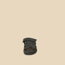 Hermes Black Chypre Sandals 39