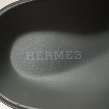 Hermes Black Chypre Sandals 39