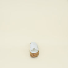 Hermes White Eze 30 Sandal 39