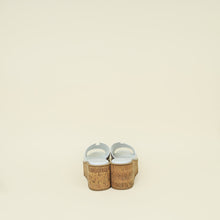 Hermes White Eze 30 Sandal 39