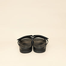 Hermes Noir Chypre Sandal 39