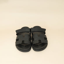 Hermes Noir Chypre Sandal 39