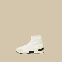 Hermes White Mesh Suede Soft Ankle Boot Sneaker 39