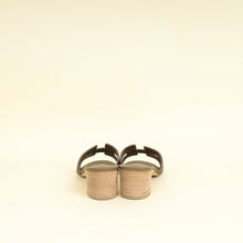 Hermes Etoupe Oasis Sandals 39