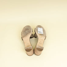 Hermes Etoupe Oasis Sandals 39