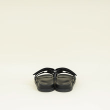 Hermes Noir Chypre Sandal 39