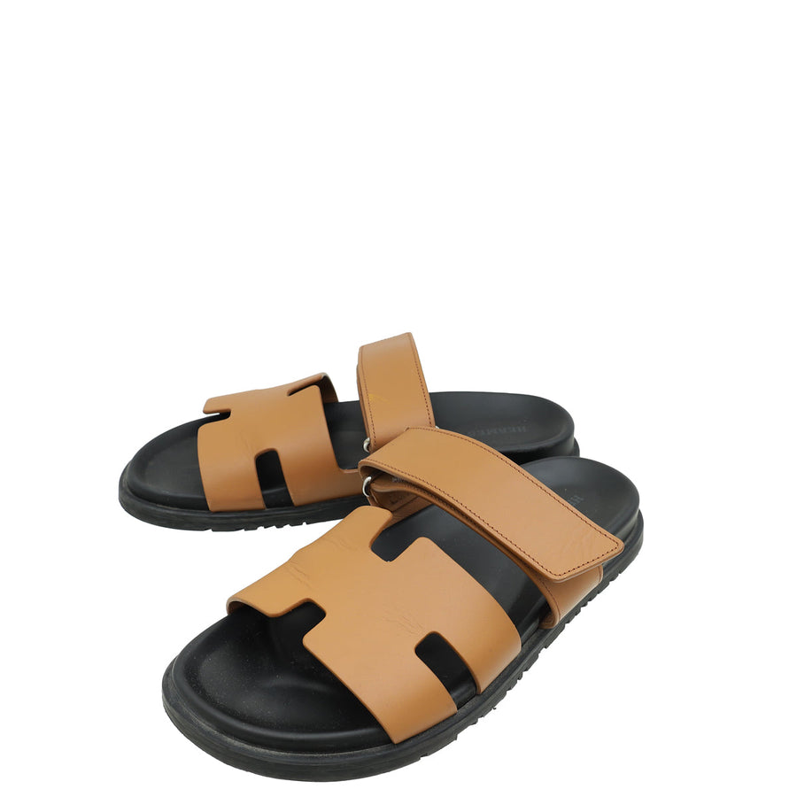 Hermes Naturel Chypre Sandal 39